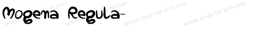 Mogena Regula字体转换